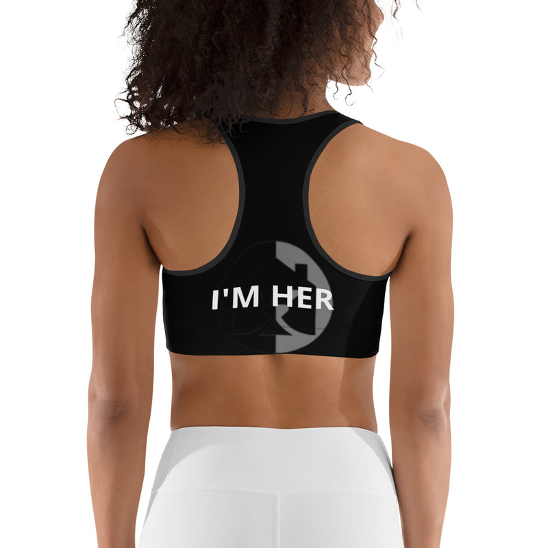 "Feel Empowered and Supported with Burkesgarb I'm Her Sports Bra"