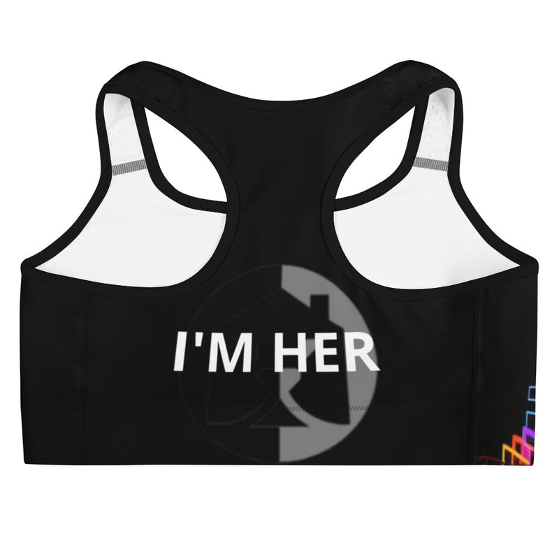 "Feel Empowered and Supported with Burkesgarb I'm Her Sports Bra"