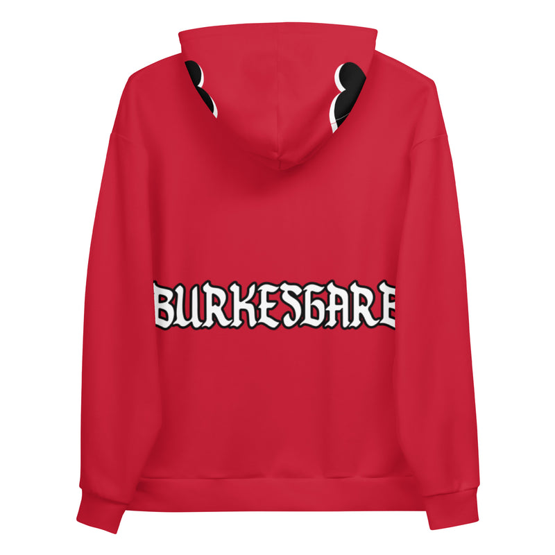 Stay Cozy and Stylish with the Burkesgarb Floating Hearts Unisex Hoodie