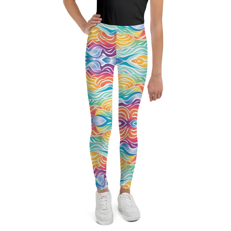 "Comfort and Style Combined: Burkesgarb Girls Youth Leggings"