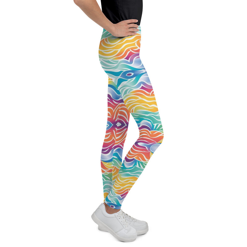 "Comfort and Style Combined: Burkesgarb Girls Youth Leggings"