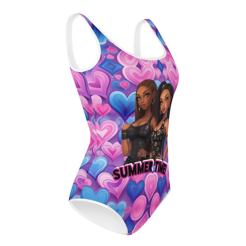 "Get Ready for Summer Fun with Burkesgarb SummerTime Girls Youth Swimsuit"