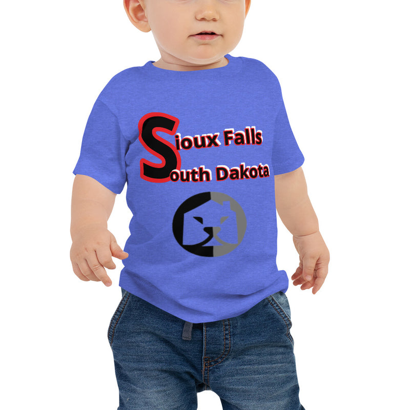 Baby Sioux Falls South Dakota Burkesgarb Short Sleeve Tee | Burkesgarb