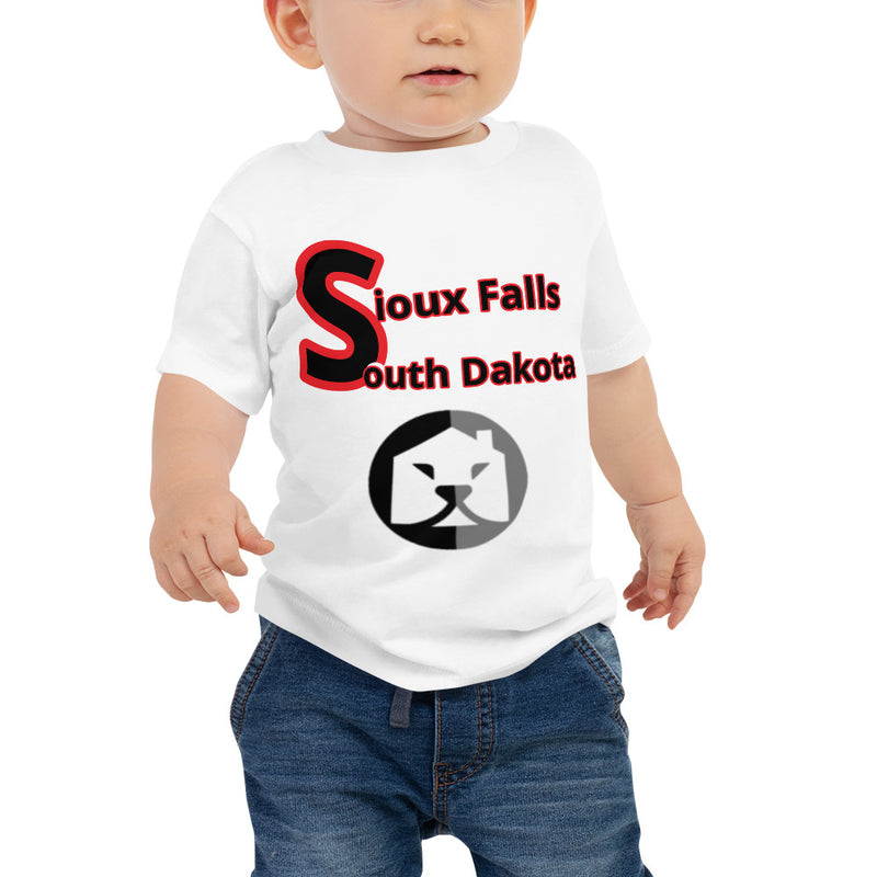 Baby Sioux Falls South Dakota Burkesgarb Short Sleeve Tee | Burkesgarb