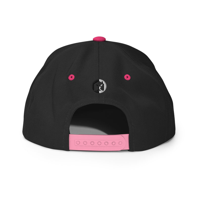 "Complete Your Look with Burkesgarb Embroidered BG Snapback Hat"