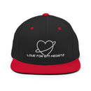 "Add Love and Style to Your Outfit with Burkesgarb Love for em Heartz Snapback Hat"
