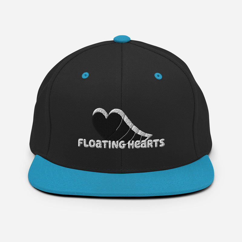 Elevate Your Style with the Burkesgarb Floating Hearts Snapback Hat