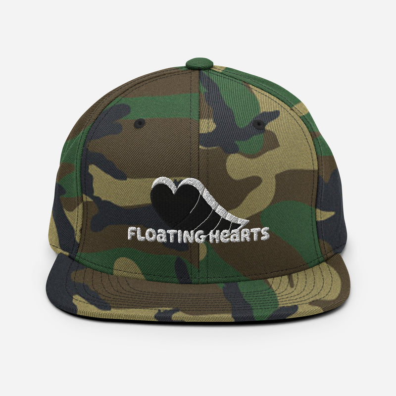 Elevate Your Style with the Burkesgarb Floating Hearts Snapback Hat