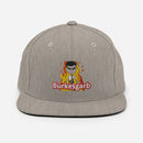 "Make a Bold Statement with Burkesgarb 'Thru the Fire' Snapback Hat - Ignite Your Style!"