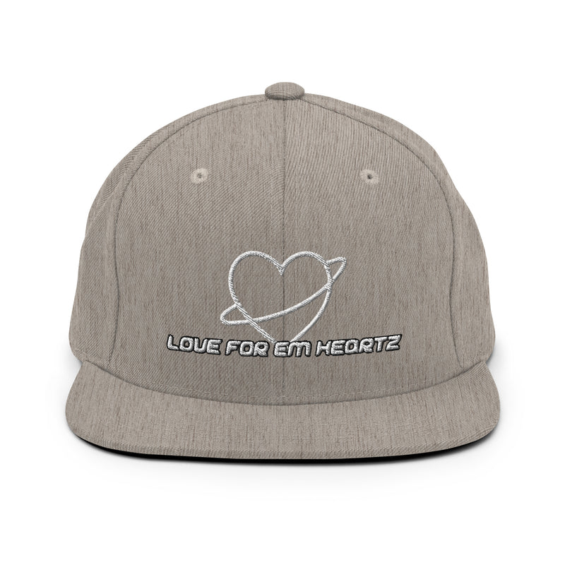 "Add Love and Style to Your Outfit with Burkesgarb Love for em Heartz Snapback Hat"