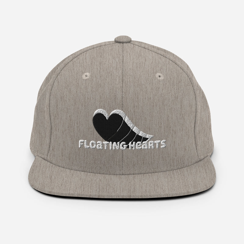 Elevate Your Style with the Burkesgarb Floating Hearts Snapback Hat