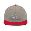 "Add Love and Style to Your Outfit with Burkesgarb Love for em Heartz Snapback Hat"