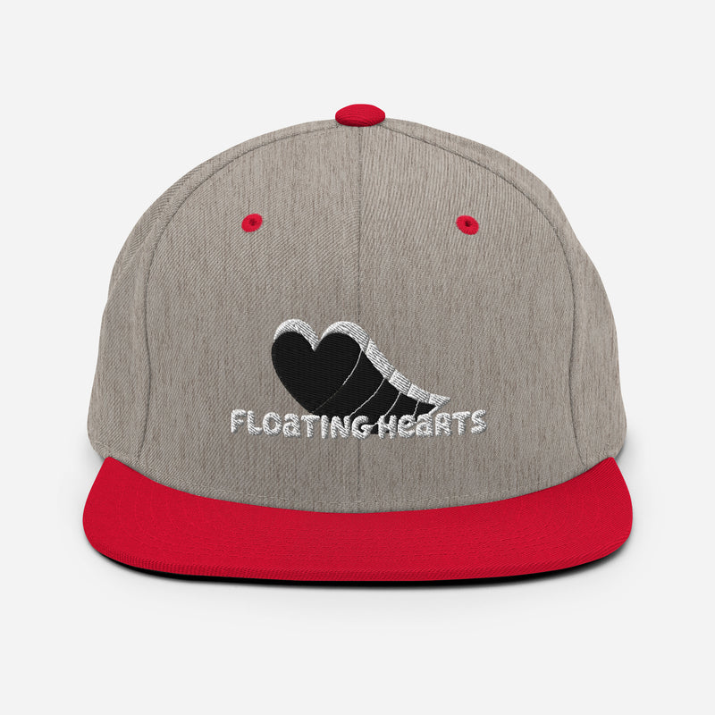 Elevate Your Style with the Burkesgarb Floating Hearts Snapback Hat