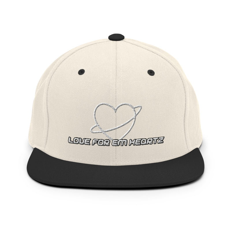 "Add Love and Style to Your Outfit with Burkesgarb Love for em Heartz Snapback Hat"