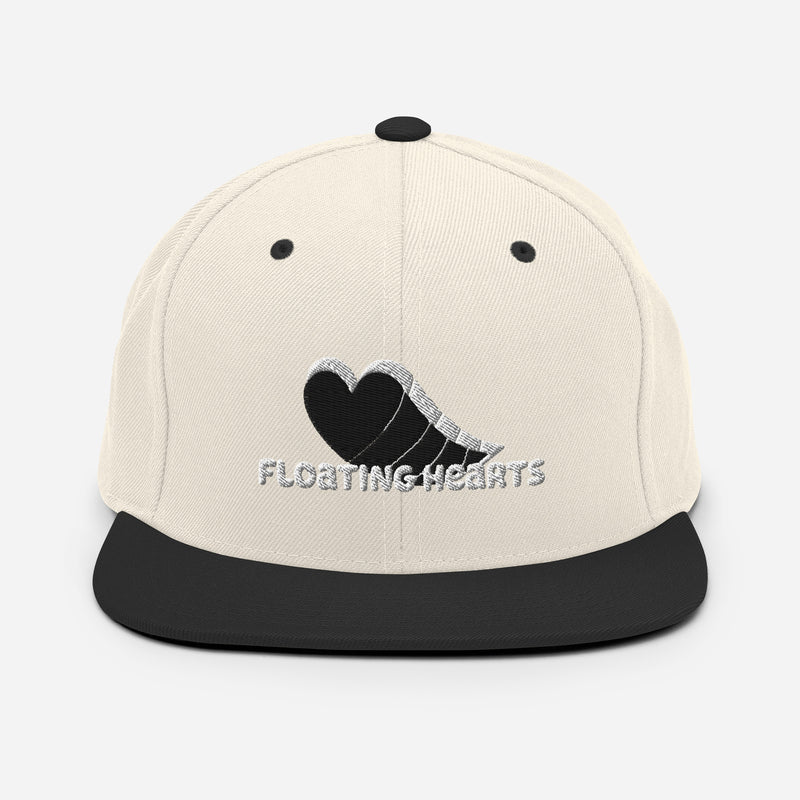 Elevate Your Style with the Burkesgarb Floating Hearts Snapback Hat