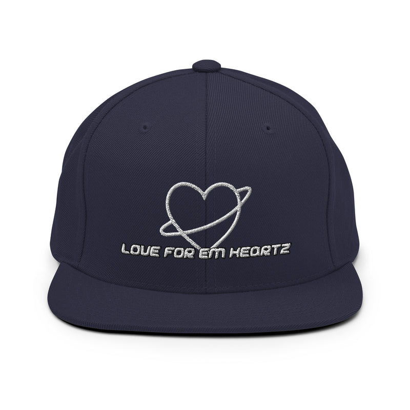 "Add Love and Style to Your Outfit with Burkesgarb Love for em Heartz Snapback Hat"