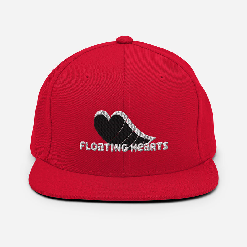 Elevate Your Style with the Burkesgarb Floating Hearts Snapback Hat