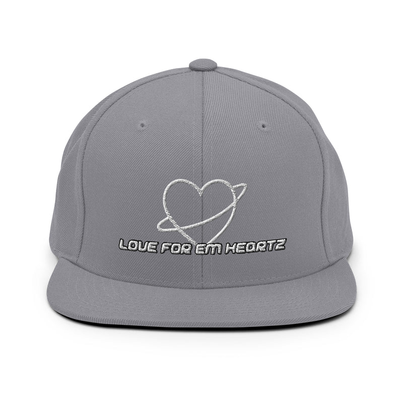 "Add Love and Style to Your Outfit with Burkesgarb Love for em Heartz Snapback Hat"