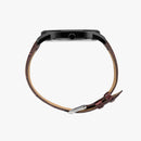 "Elevate Your Style with Burkesgarb's Leather Band Wide Type Quartz Watch"