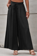 "Fashionably Flowy: Wide Leg Pants by Burkesgarb | Stylish and Comfortable Women's Bottoms"
