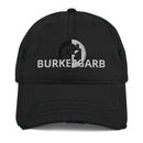 "Elevate Your Style with Burkesgarb's Distressed Dad Hat - A Timeless Accessory for Cool Dads"