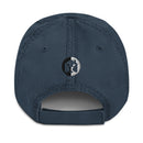 "Elevate Your Style with Burkesgarb's Distressed Dad Hat - A Timeless Accessory for Cool Dads"