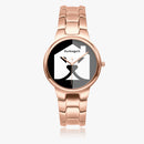 "Embrace Elegance and Precision with the Burkesgarb Exclusive Stainless Steel Quartz Watch"