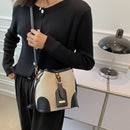 Straw Braided Adjustable Strap Crossbody Bag at BurkesGarb | Small Size