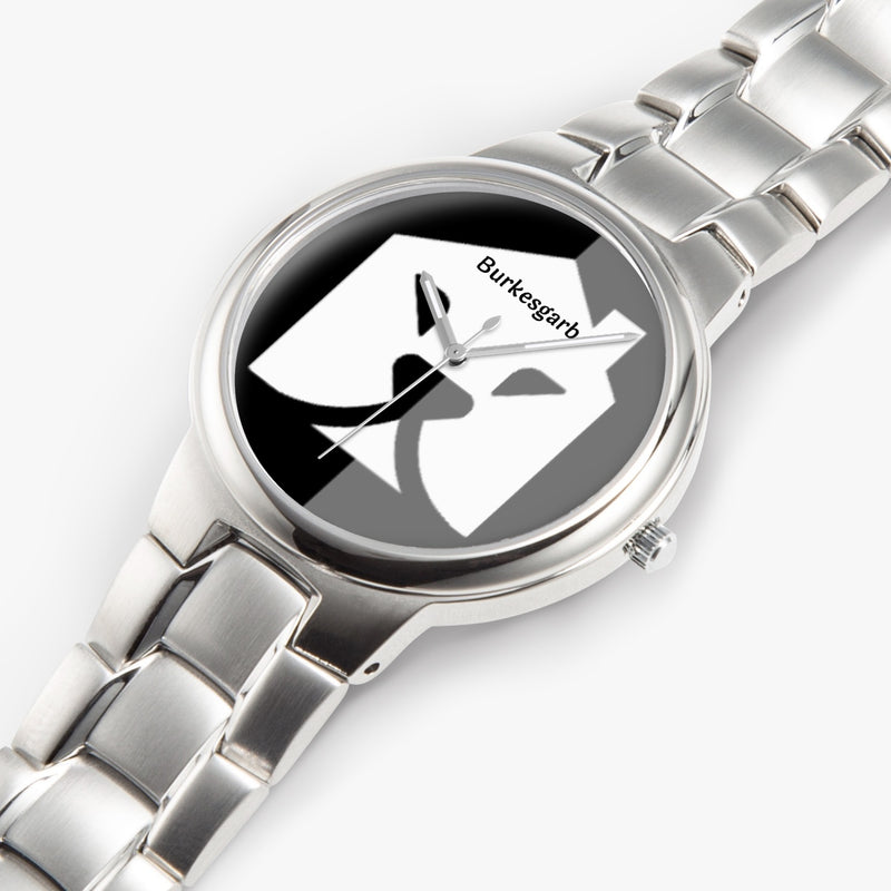 "Embrace Elegance and Precision with the Burkesgarb Exclusive Stainless Steel Quartz Watch"
