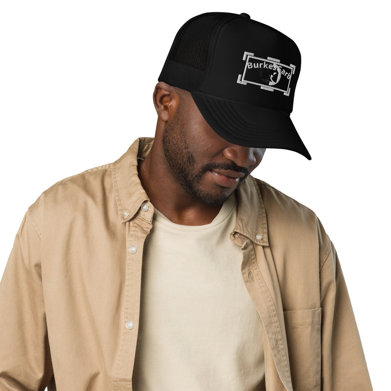 "Stay Cool and Stylish with Burkesgarb Foam Trucker Hat"