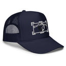 "Stay Cool and Stylish with Burkesgarb Foam Trucker Hat"