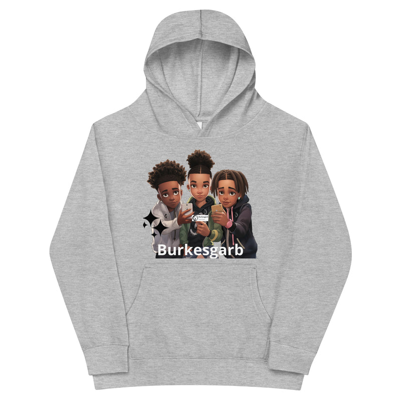 "Stay Warm and Cozy with Burkesgarb Kids Fleece Hoodie"