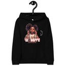 "Stay Cozy and Be Happy with Burkesgarb Youth Girl Fleece Hoodie"