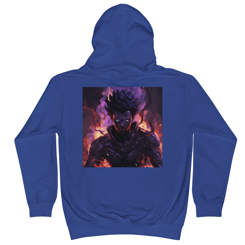 "Shop Burkesgarb Melanin Man Kids Hoodie | Celebrate Melanin Magic in Style"