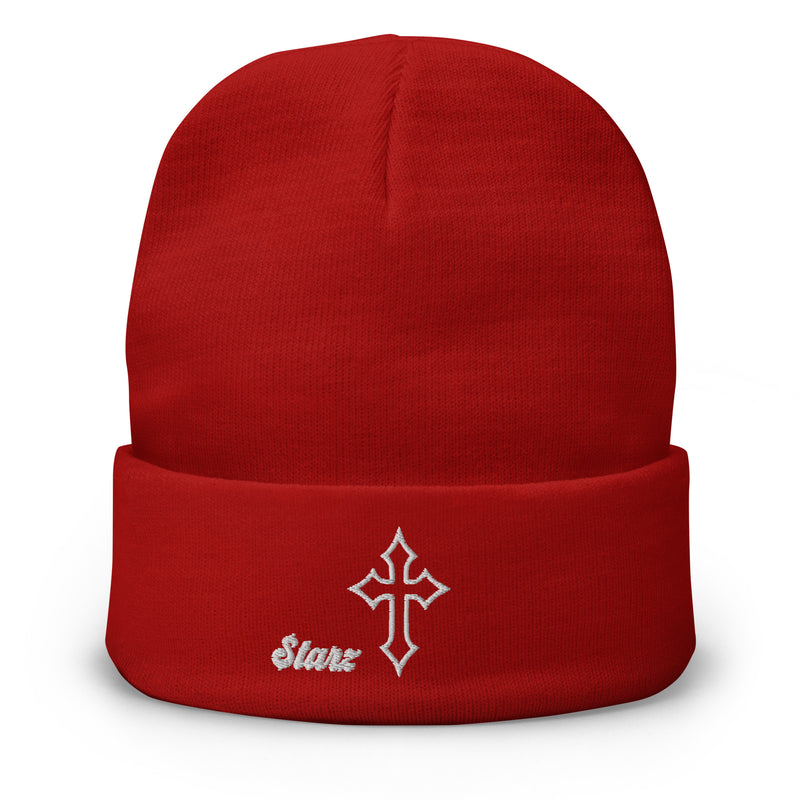"Stay Warm and Stylish with the Burkesgarb $tarz Embroidered Beanie - Perfect for Any Season"