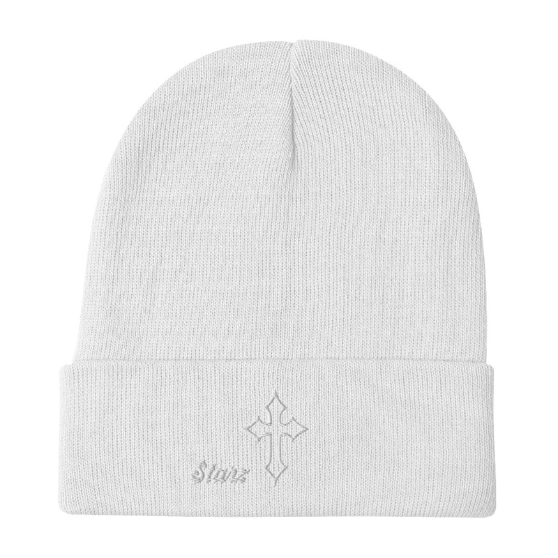 "Stay Warm and Stylish with the Burkesgarb $tarz Embroidered Beanie - Perfect for Any Season"