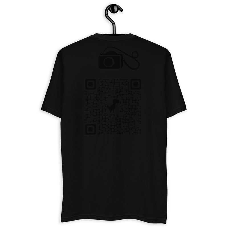 "Show Your Love for Burkesgarb with Our QR Code Short Sleeve T-Shirt"