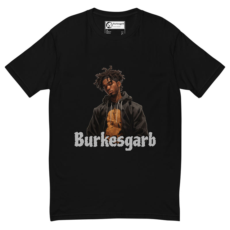 "Celebrate Melanin Excellence with Burkesgarb Melanin Man Short Sleeve T-shirt"