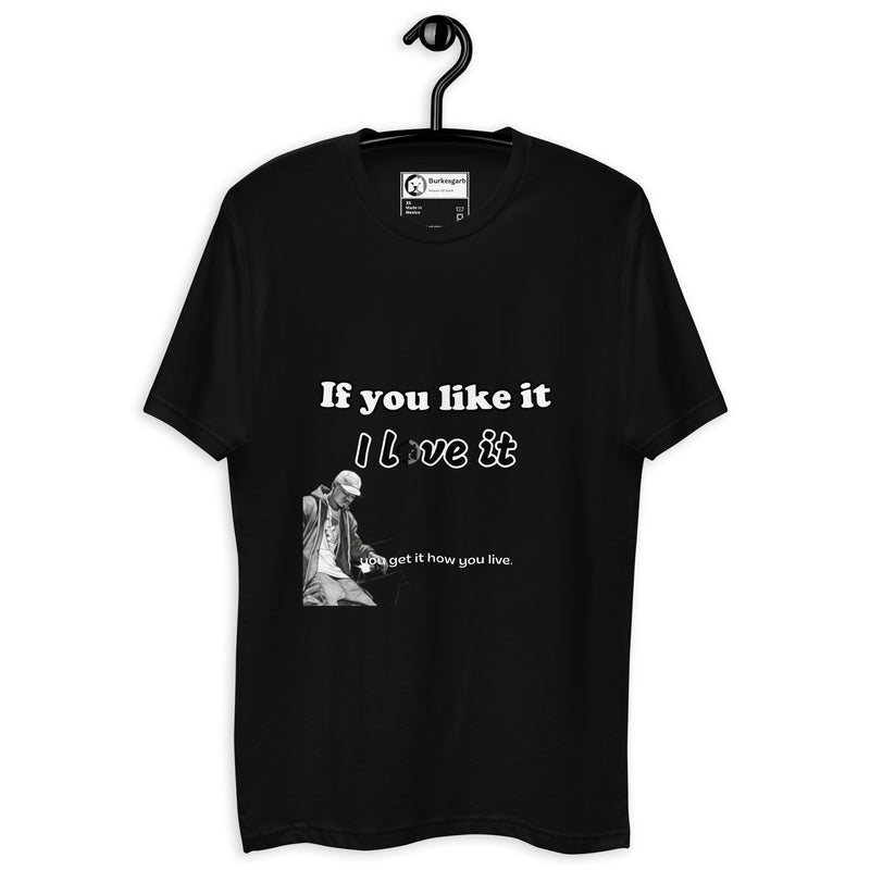 Express Your Love for Fashion with BurkesGarb 'If You Like It, I Love It' Men's Short Sleeve T-Shirt