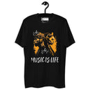 Embrace Your Love for Music with the Burkesgarb Music is Life Short Sleeve T-shirt