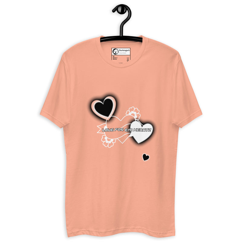 "Express Your Love in Style with Burkesgarb Men's Love for em Heartz T-Shirt"