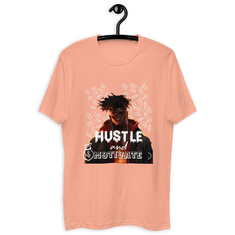 Stay Motivated and Stylish with BurkesGarb Hustle and Motivate T-Shirt | Inspirational Apparel for Men and Women