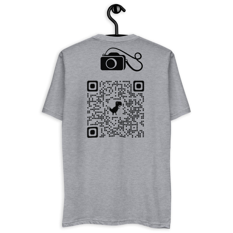 "Show Your Love for Burkesgarb with Our QR Code Short Sleeve T-Shirt"