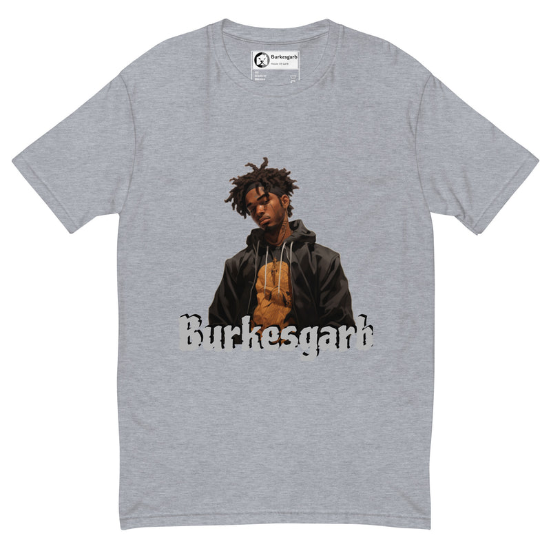 "Celebrate Melanin Excellence with Burkesgarb Melanin Man Short Sleeve T-shirt"