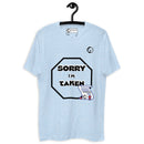 "Make a Statement with the Burkesgarb 'SORRY I'M TAKEN' Short Sleeve T-shirt"
