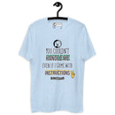 "Unleash Your Unapologetic Self with Burkesgarb's 'You Couldn't Handle Me Even If I Came with Instructions' Short Sleeve T-shirt - Defy Expectations!"