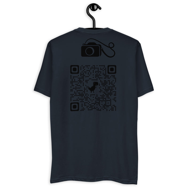 "Show Your Love for Burkesgarb with Our QR Code Short Sleeve T-Shirt"