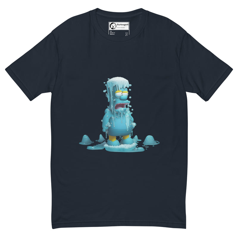 "Stay Cool and Stylish with Burkesgarb 'Ice Icicles' Short Sleeve T-shirt - Chill Out in Trendy Comfort!"