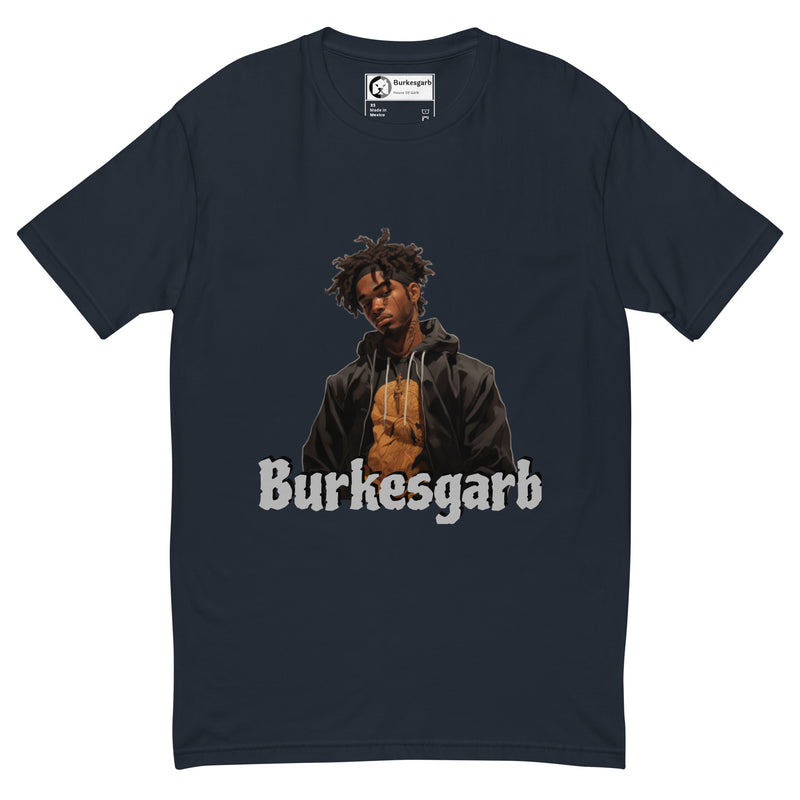 "Celebrate Melanin Excellence with Burkesgarb Melanin Man Short Sleeve T-shirt"