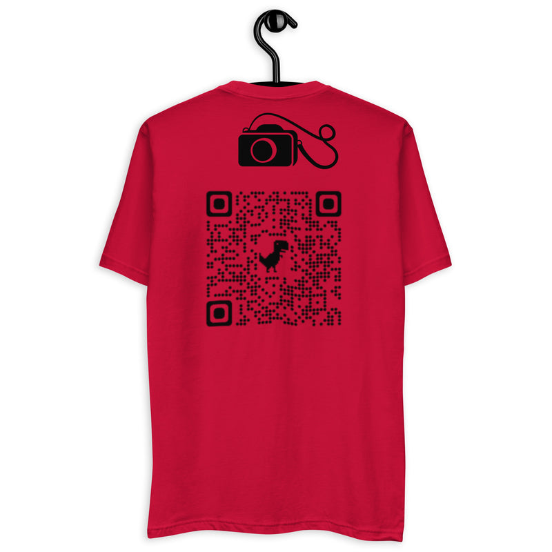 "Show Your Love for Burkesgarb with Our QR Code Short Sleeve T-Shirt"